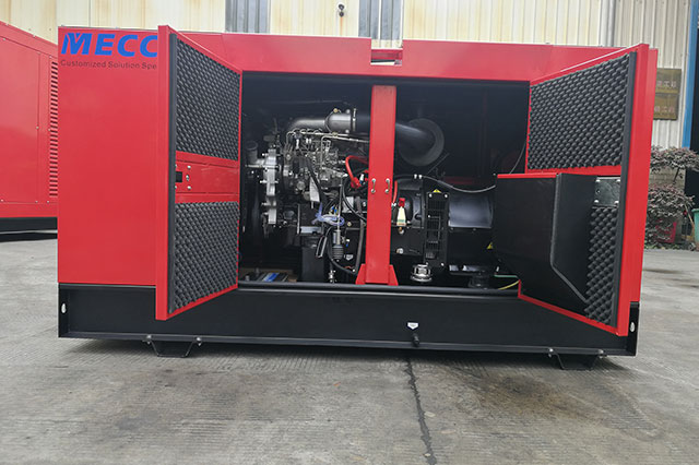 25-45kva / 50-60kva Máy phát điện diesel isuzu cách âm