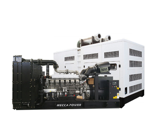 1500RPM 1800RPM Máy phát điện diesel im lặng / mở / rơ moóc được bảo trì dễ dàng
