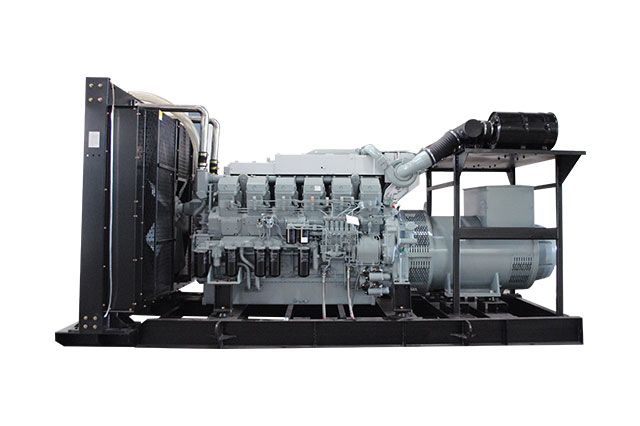 Máy phát điện diesel khởi động điện 1200KVA-1500KVA Mitsubishi để khai thác