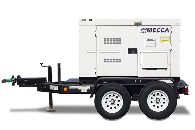 Máy phát điện diesel di động di động 20KVA 30KVA 50KVA 60KVA với loại trailer