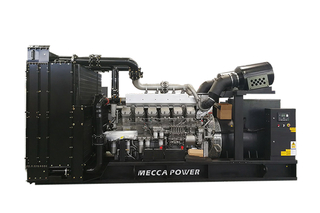 Máy phát điện diesel Mitsubishi / SME điện áp cao 1750KVA cho trung tâm dữ liệu