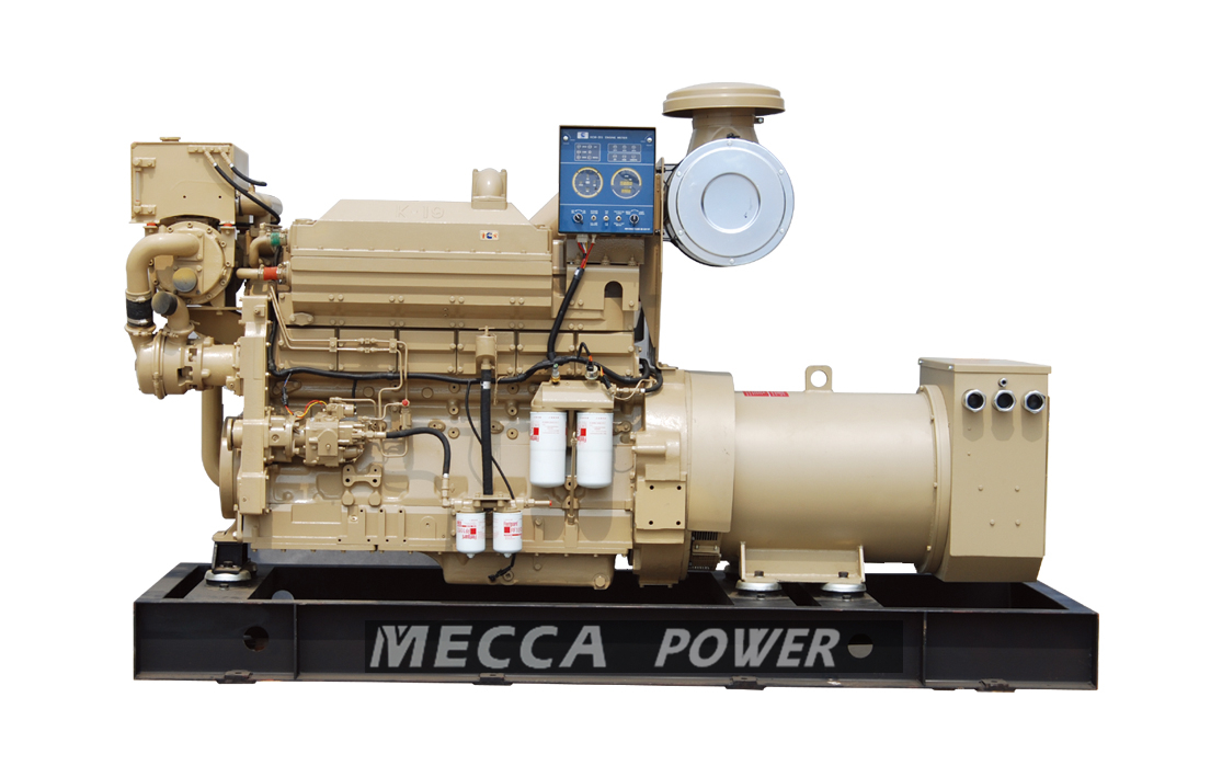 200KW-1000KW Động cơ phụ trợ máy phát điện cummins hàng hải compact