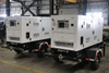 Trailer di động di động di động 10kva-100kva