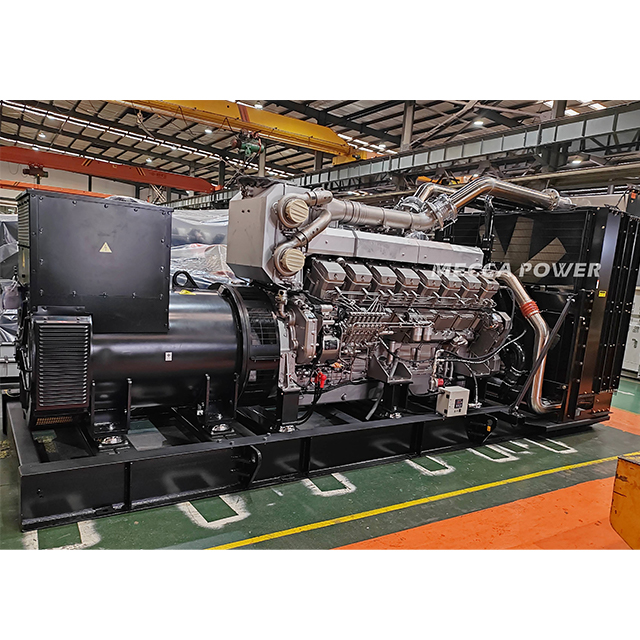 3,3kV 6,6kV 10,5kV 11kV 13,8kV điện áp cao Mitsubishi/SME Diesel Generator 2000kW 2500KVA cho trung tâm dữ liệu