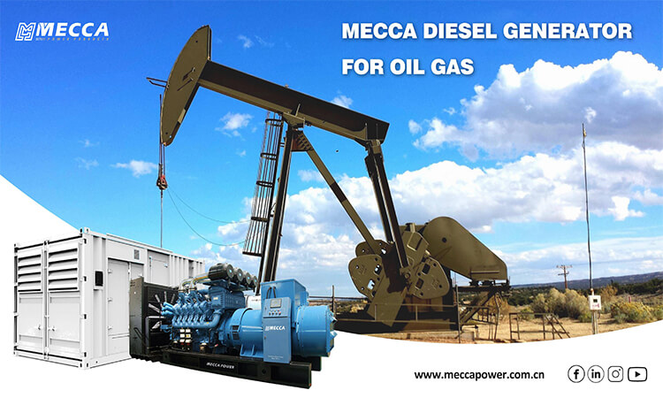 Mecca Diesel Generator cho khí đốt